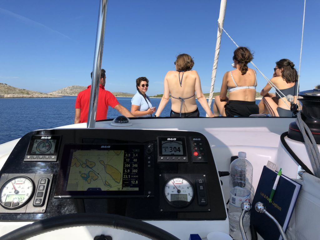 Next Entrepreneuers sail the Kornati Islands with Leisure Sailing